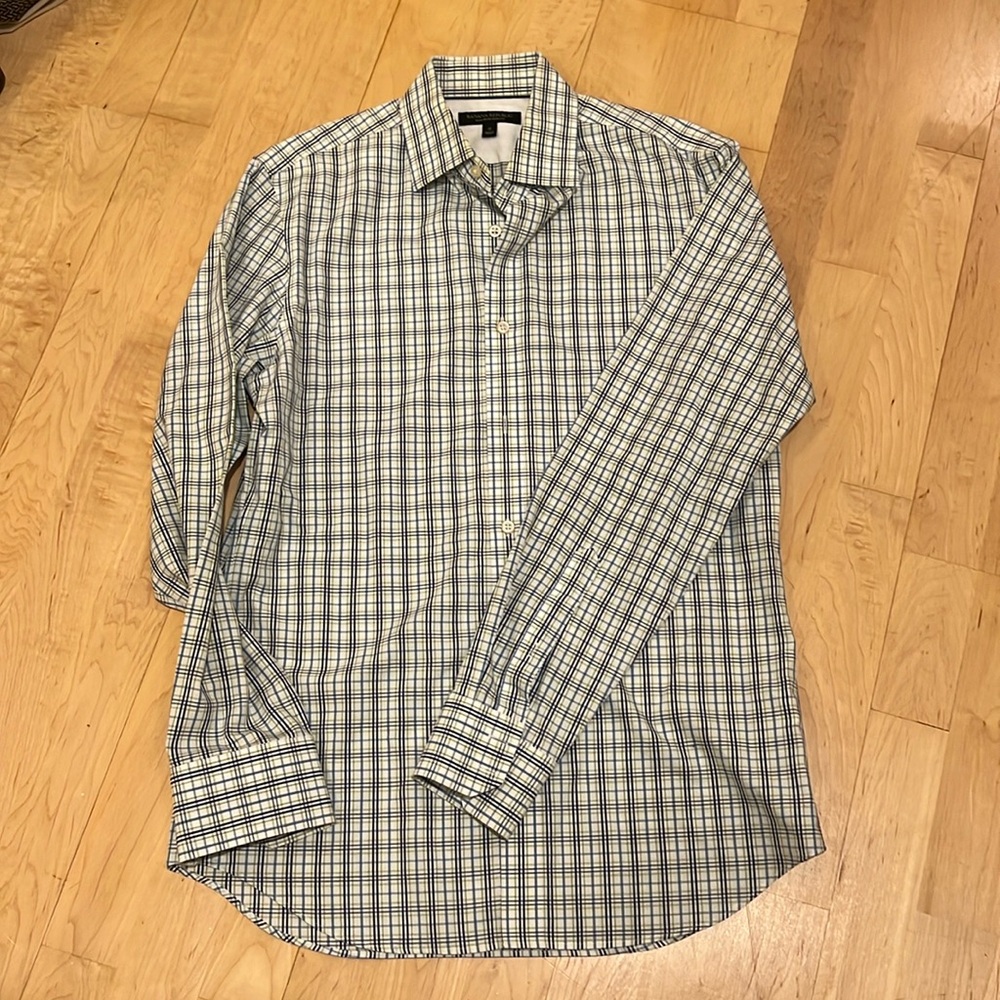 Banana Republic S Non-Iron Slim Fit Dress Shirt